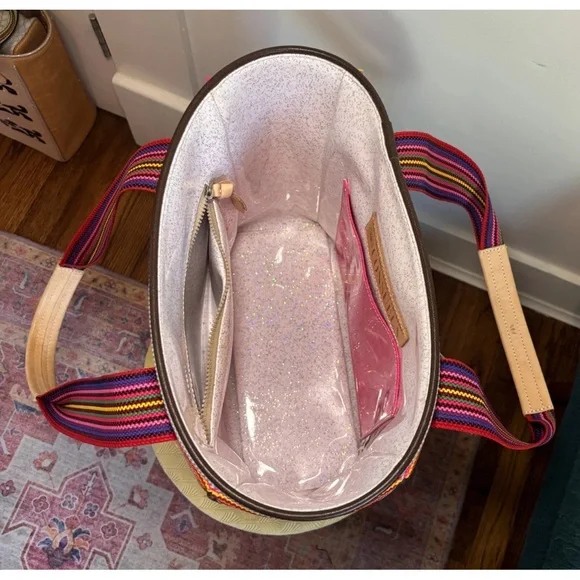 Consuela Ale Classic tote bag purse multicolor large - Picture 4 of 7